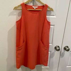 NORDSTROM JACK XS SLEEVELESS DRESS WITH POCKETS